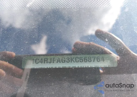 2019 Jeep Grand Cherokee Upland 4X4 из США, поврежденный, VIN 1C4RJFAG3KC568764